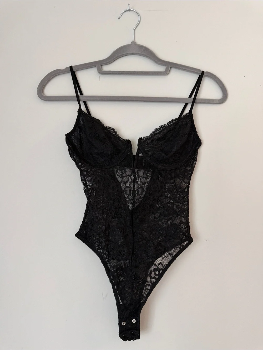 Garage Black Lace Bodysuit